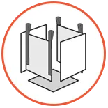 Four panel bags for Manufacturer